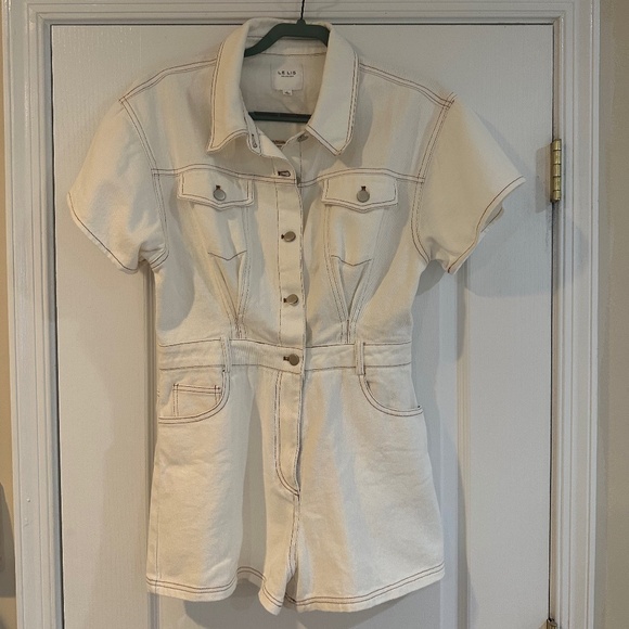 Le lis Cream Jean Jumper - Picture 1 of 2
